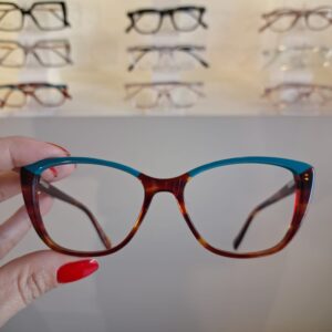 Armação Gatinho Azul / Demir Feminina - Monte Seus Óculos