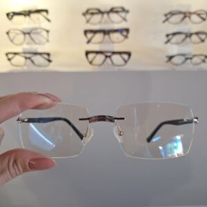 Armação Baugrif Retangular Unissex - Monte Seus Óculos