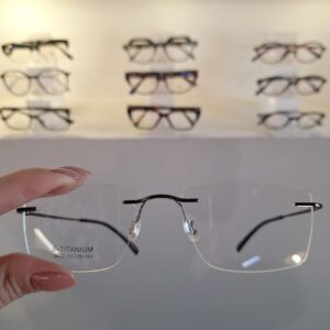 Armação Baugrif Prata Unissex - Monte Seus Óculos