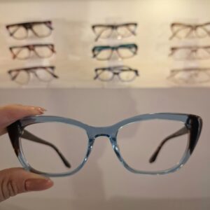 Armação Gatinho Azul / Demir Feminino - Monte Seus Óculos