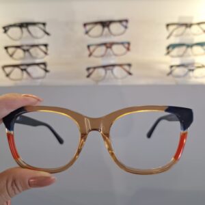 Armação Quadrado Multicolor Feminino - Monte Seus Óculos