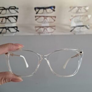 Óculos Gatinho Acetato Feminino 68391 Transparente